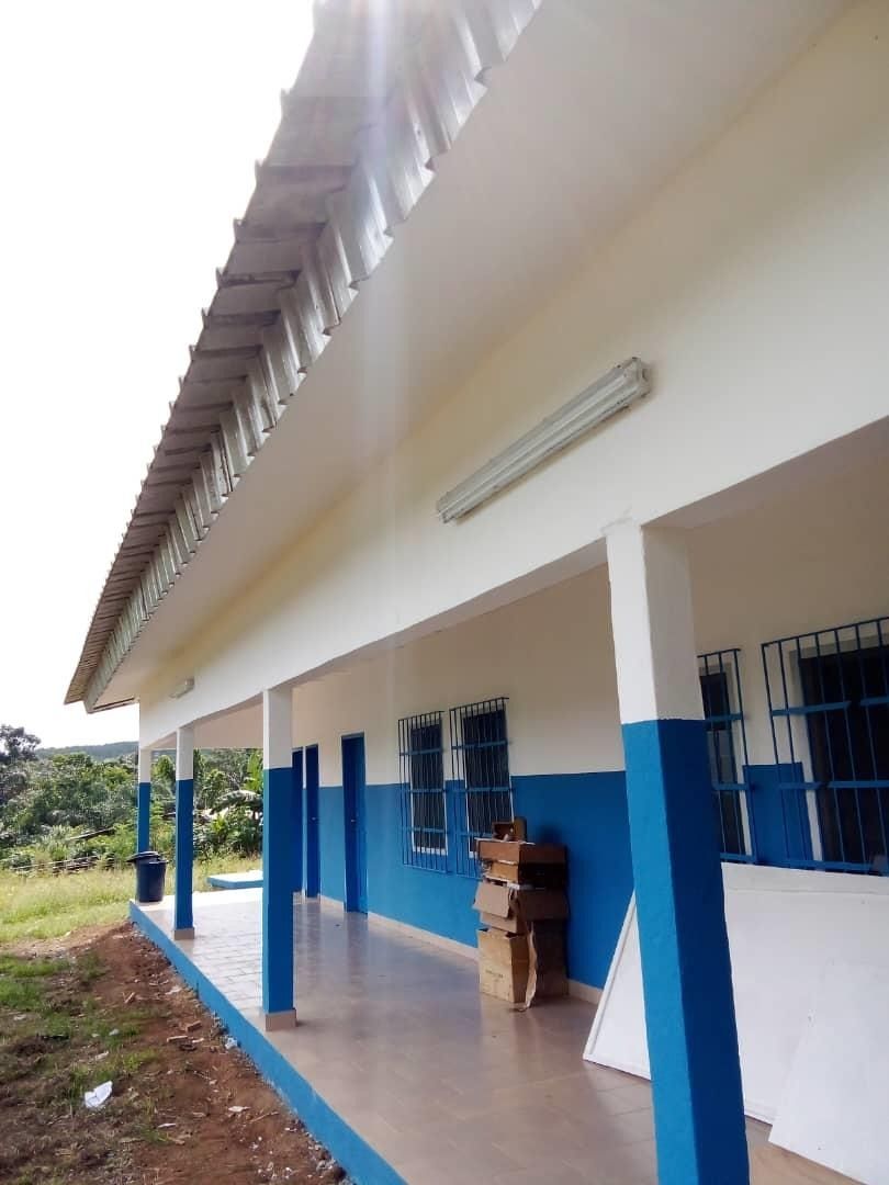 Dispensaire rural de Mohoua après réhabilitation par ASBAT-CI