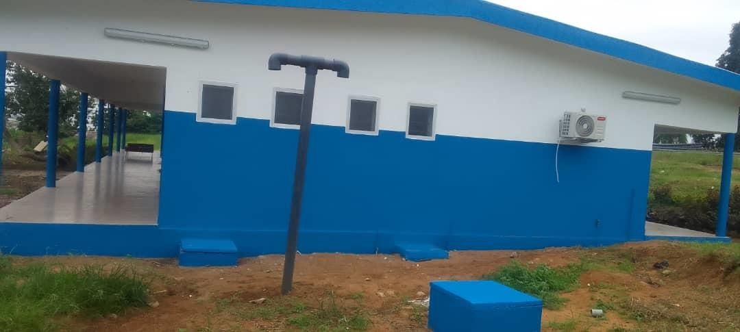 Dispensaire rural d'Akounougbé réhabilité par ASBAT-CI